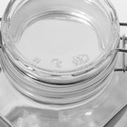 Банка стеклянная для сыпучих продуктов «Прозрачная», 1.5 л - Фото 6