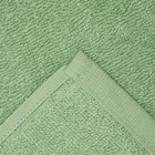 Полотенце махровое "Этель" 30*60 см, цв. светло-зелёный, 100% хлопок, 340 г/м2 - фото 25306208