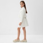 Комплект для девочки (жакет и юбка) MINAKU: PartyDress, цвет белый, рост 122 см - Фото 5