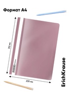 Папка-скоросшиватель A5+, ErichKrause Soft Manga, пластиковая, МИКС - Фото 7