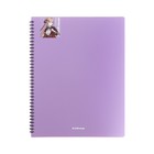 Папка 40 вкладышей на спирали, А4, 600 мкм, ErichKrause "Matt Manga", текстура "песок", микс 10229108 - фото 16307868