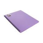 Папка 40 вкладышей на спирали, А4, 600 мкм, ErichKrause "Matt Manga", текстура "песок", микс 10229108 - фото 16307869