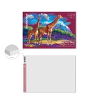 Альбом для рисования А4, 20 листов, блок 120 г/м², на клею, Erich Krause "Safari", 100% белизна, твердая подложка - Фото 2