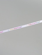 Лента атласная «С Днём рождения», 15 мм, 18±1 м, белая - Фото 3