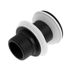 Донный клапан ZEIN engr, маленькая кнопка, нержавеющая сталь, черный - Фото 3