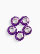 Шарм бусина «Хрусталик», для творчества, фиолетовый - Фото 3