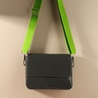 Ручка для сумки, стропа, с карабинами, 139±3×3.8 см, салатовая - Фото 4