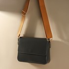 Ручка для сумки, стропа, с карабинами, 139±3×3.8 см, светло-коричневая - Фото 5