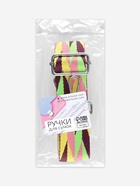 Ручка для сумки «Косичка», стропа, с карабинами, 139±3×3.8 см, разноцветная - Фото 9