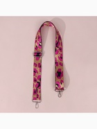 Ручка для сумки «Розовый леопард», стропа, с карабинами, 139±3×3.8 см, ярко-розовая - Фото 3