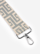 Ручка для сумки «Орнамент греческий», стропа, с карабинами, 139±3×3.8 см, серо-молочная - Фото 5