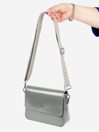 Ручка для сумки «Орнамент греческий», стропа, с карабинами, 139±3×3.8 см, серо-молочная - Фото 8