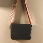 Ручка для сумки «Стрелки тройные», с карабинами, 139 ± 3 × 3,8 см, цвет белый/красный - фото 8523153