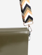 Ручка для сумки «Стрелки», стропа, с карабинами, 139±3×3.8 см, бежевая, белая, чёрная - Фото 6