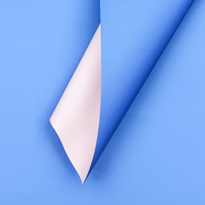 Пленка для цветов матовая, синий - лиловый, 56×57 см