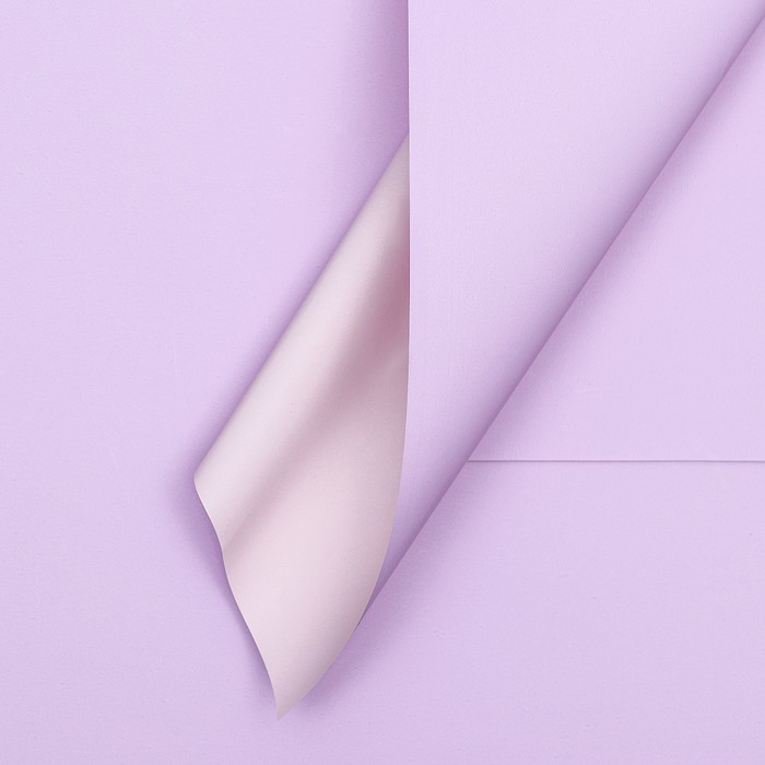 Пленка для цветов матовая, сирень, 56×57 см - Фото 1