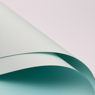 Пленка для цветов матовая, мятно - бирюзовый, 56×57 см