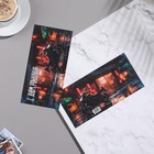 Конверт для денег "С Днём Рождения!" мотоцикл, 8х16,3 см (комплект 5 шт) - фото 23493867