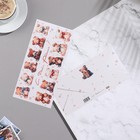 Конверт для денег "С Днём Рождения!" медвежата, 8х16,3 см (комплект 5 шт) - фото 23493869