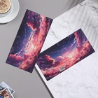 Конверт для денег "С Днём Рождения!" небо на закате, 8х16,3 см (комплект 5 шт) - фото 23493895