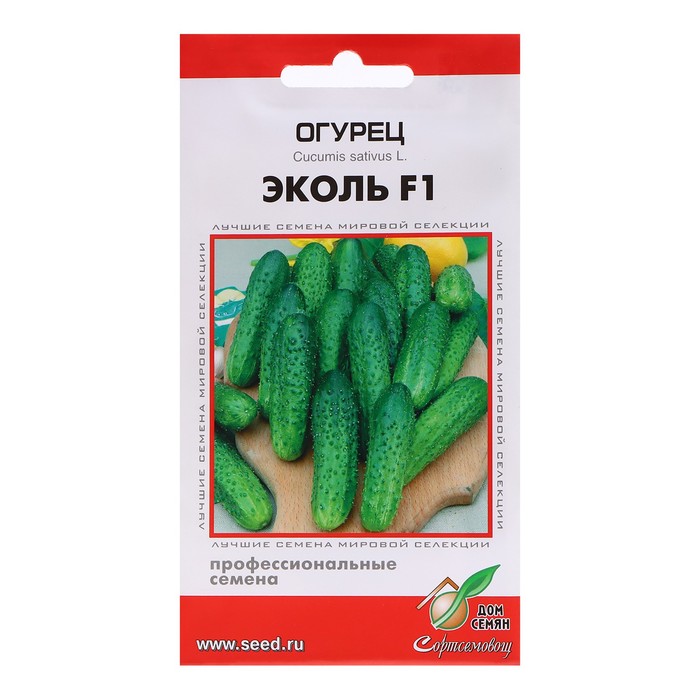 Семена Огурец «Эколь F1», 6 шт., «Дом семян» - Фото 1