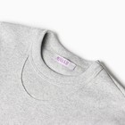 Термобелье для мальчика (лонгслив, легинсы), цвет серый меланж, рост 128 см - фото 23404379