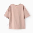 Футболка детская MINAKU:Basic line kids цвет бежевый, рост 146 см - Фото 11