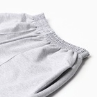 Комплект (футболка, шорты) женский MINAKU: SPORTY & STYLISH цвет светло-серый, р-р 46 - Фото 9