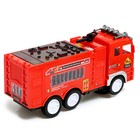 Машина «Пожарная служба», свет, звук, работает от батареек - фото 8515244