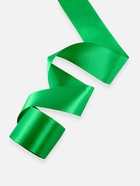 Лента атласная, 75 мм, 23±1 м, зелёная №19 - Фото 3
