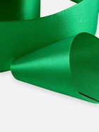 Лента атласная, 75 мм, 23±1 м, зелёная №19 - Фото 6