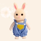 Дом для зверей «Зверята. Ванная комната», зайчики - фото 23404582