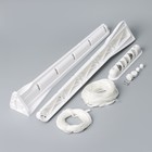 Сушилка для белья настенная «Берёзка», 1,6 м, белая - фото 24370252