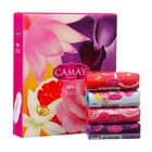 Набор мыла Camay: с ароматом розы,черной орхидеи,грейпфрута,акватичных цветов, 4 шт по 85 г - Фото 4