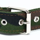 Ошейник брезентовый двухслойный «Камуфляж», 72×3.5 см - Фото 3