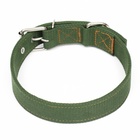 Ошейник брезентовый двухслойный, 72×3.5 см, хаки - Фото 3