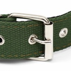Ошейник брезентовый двухслойный, 72×3.5 см, хаки - Фото 4