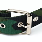 Ошейник брезентовый однослойный «Камуфляж», 72×3.5 см - Фото 4