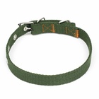 Ошейник брезентовый однослойный, 52×2 см, хаки - Фото 3