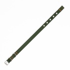 Ошейник брезентовый однослойный, 52×2 см, хаки - Фото 5