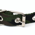 Ошейник брезентовый однослойный «Камуфляж», 52×2 см - Фото 4