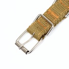 Ошейник брезентовый двухслойный, 52×2 см, песочный - Фото 6