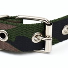 Ошейник брезентовый однослойный «Камуфляж», 58×2.5 см - Фото 4