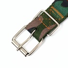 Ошейник брезентовый однослойный «Камуфляж», 58×2.5 см - Фото 6