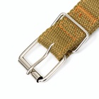 Ошейник брезентовый двухслойный, 58×2.5 см, песочный - Фото 6