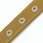 Ошейник брезентовый двухслойный, 58×2.5 см, песочный - Фото 7