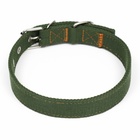 Ошейник брезентовый двухслойный, 59.5×2.5 см, хаки - Фото 3