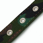 Ошейник брезентовый двухслойный «Камуфляж», 58×2.5 см - Фото 7