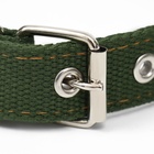 Ошейник брезентовый безразмерный двухслойный, 58 х 2,5 см, хаки - фото 24361255