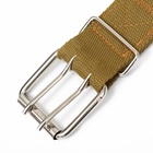 Ошейник брезентовый двухслойный, 84×4.5 см, песочный - Фото 6